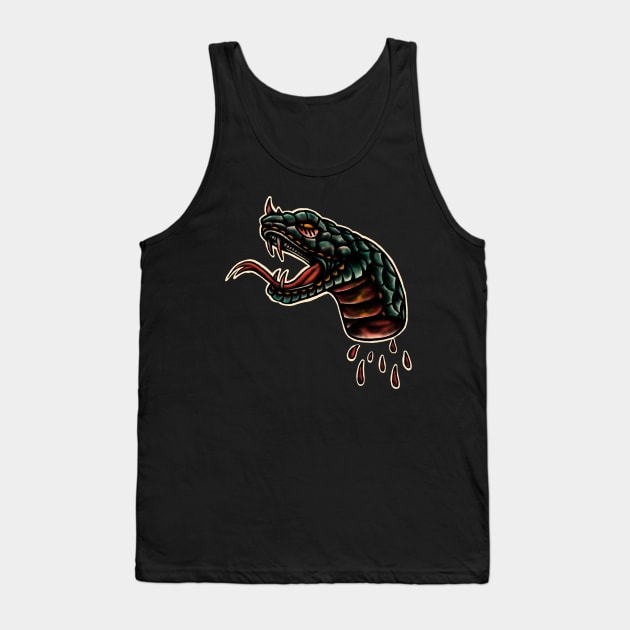 Viper Cobra Tank Top by barmalisiRTB